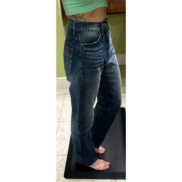 BDG Urban Outfitters high rise baggy jeans "Cowboy Jean" size 25 - Picture 3 of 9